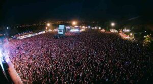 vista aérea FIB Festival Internacional de Benicàssim