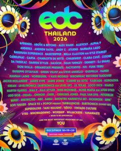 Full lineup EDC Thailand 2026