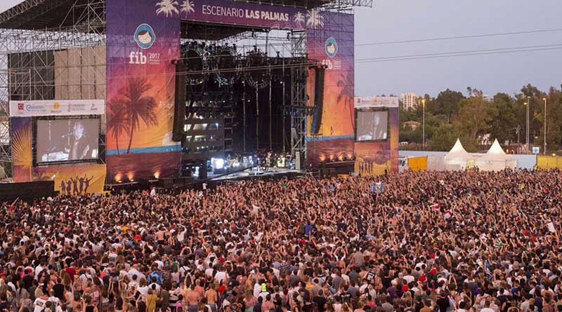 vista aérea FIB -Festival de Benicàssim