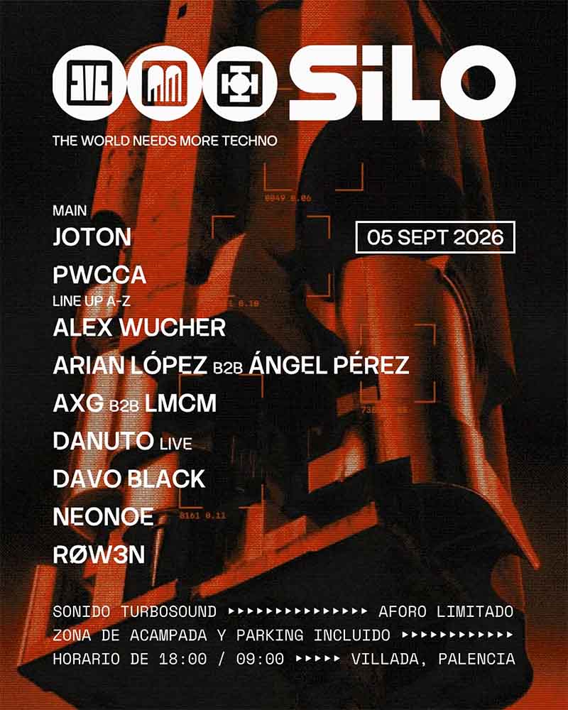 Cartel completo SILO Festival Villada (Palencia)