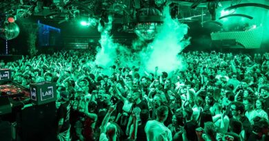 Vista de LAB theClub en Madrid durante una de sus sesiones de música electrónica