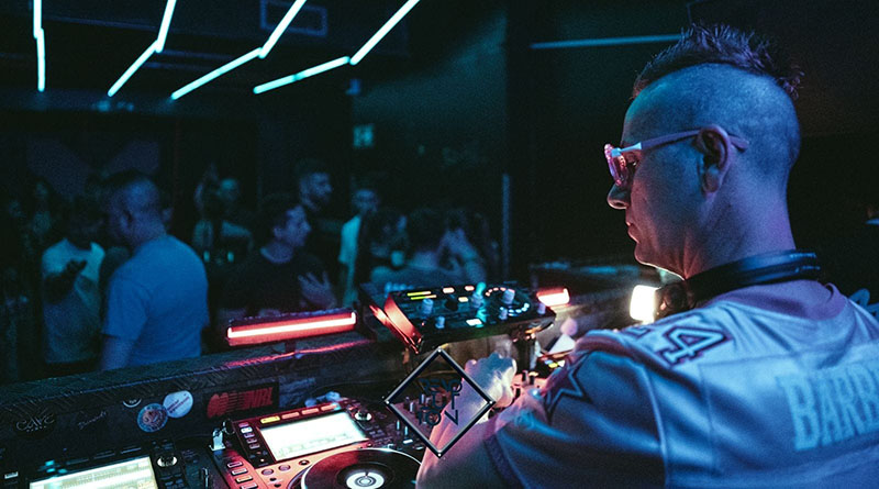 FREEMAN durante una sesión de REVOLUTION en X Private Club de Madrid