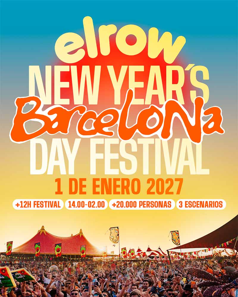 elrow regresará a Barcelona el 1 de enero de 2027 para celebrar un festival de música electrónica en el Circuit